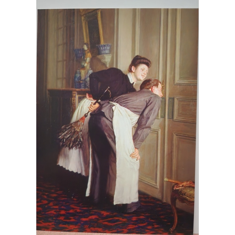 Victorian Greetings Madame Has Guests Remy Cogghe Art Note Cards Set of 10